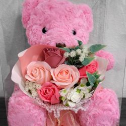 💘 Valentine’s Day light up Teddy Bear Bouquet 💘