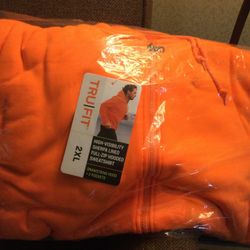 ***BRAND NEW!!!***2XL Warm Sherpa Lined Full Zip Hooded Sweatshirt