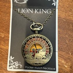 Lion king Necklace Watch