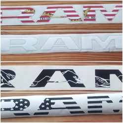 RAM Rebel Emblem Decals 