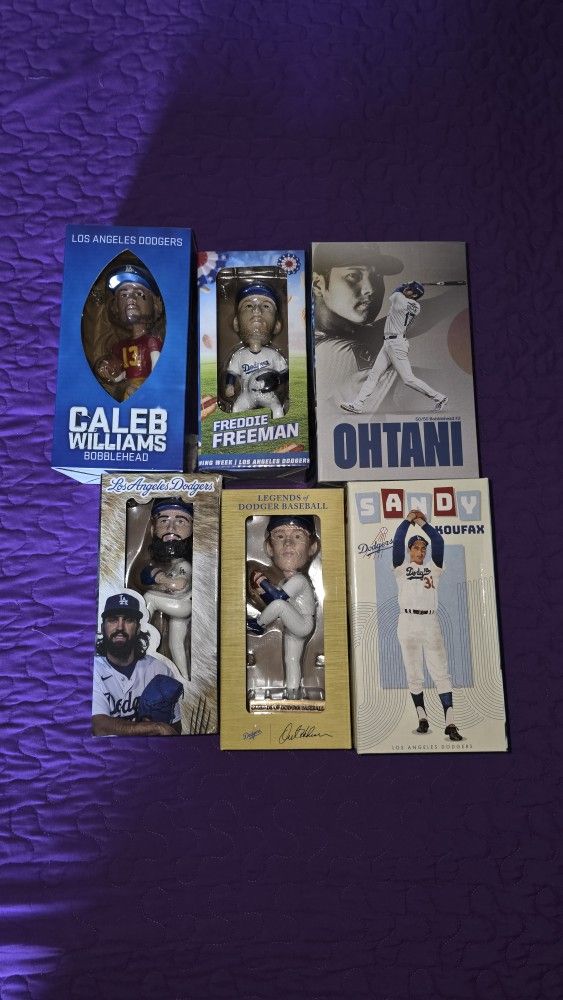 Dodgers Bobbleheads Bundle