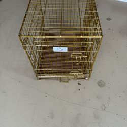 Small Gold Dog Kennel