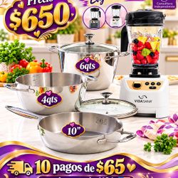 Juego Diario Y Licuadora Princess House 