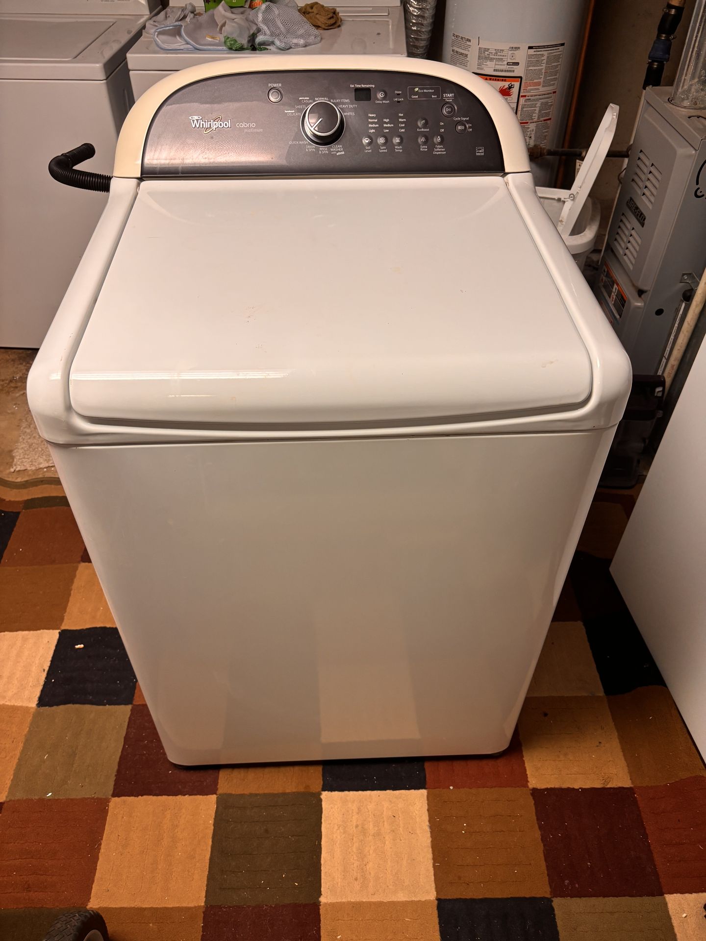 Whirlpool Cabrio Platinum washer