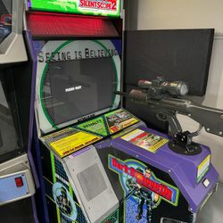 Silent Scope 2 Arcade Game