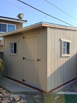 Custom wooden shed for sale