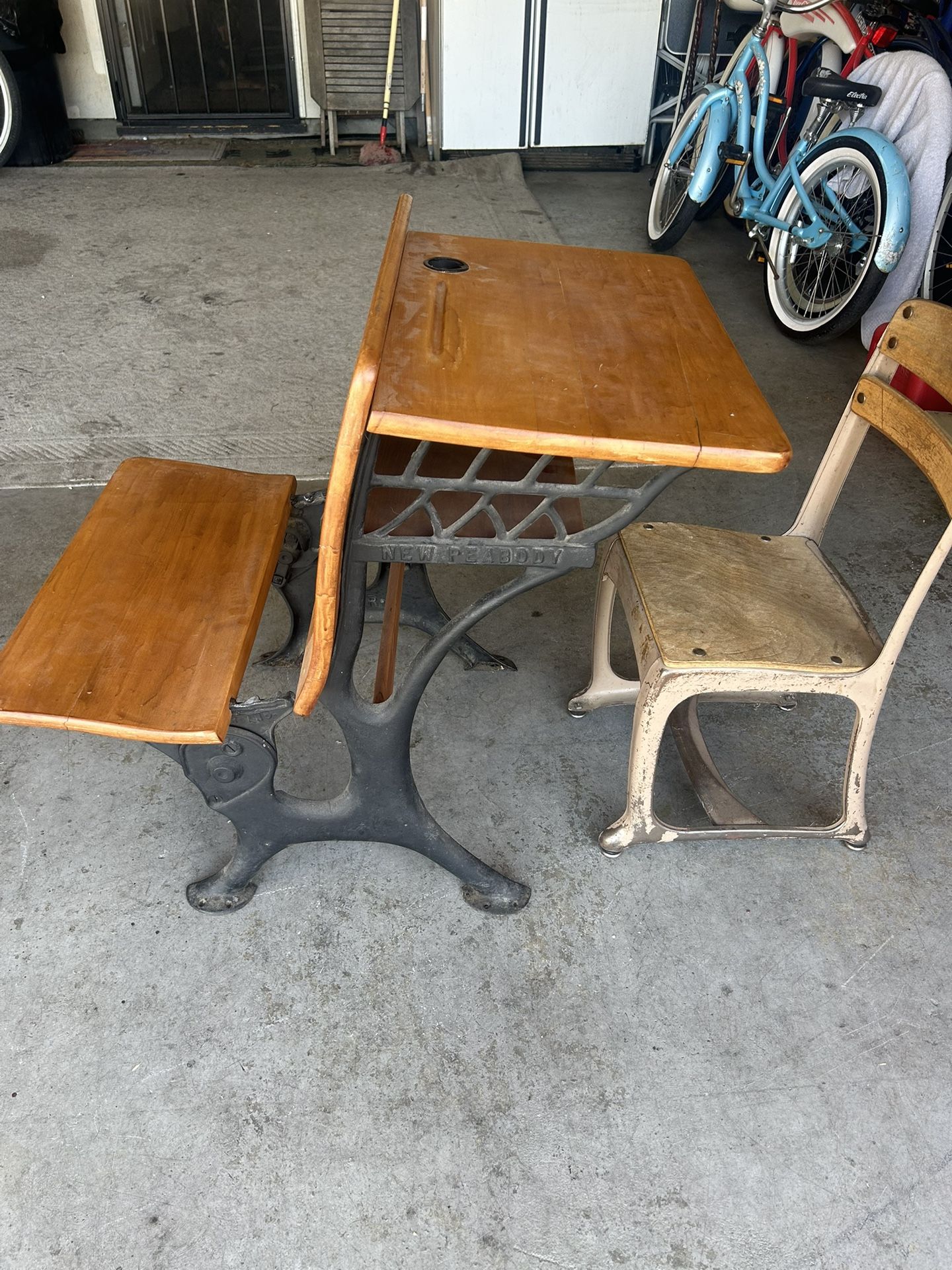 Vintage School Desk