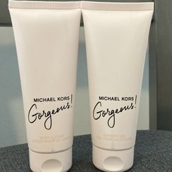 NEW Michael Kors GORGEOUS body gel & lotion