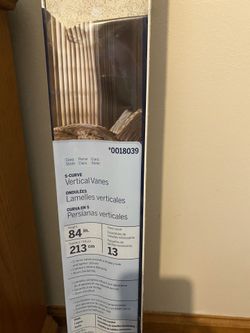 Vertical Blinds Still In Box 