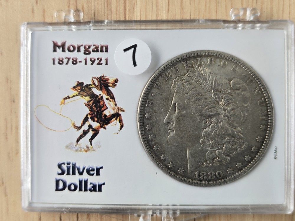 1880 Morgan Silver Dollar