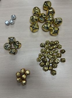 Christmas Bells – Two Dozen – Various Sizes – New