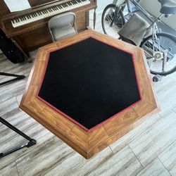 Vintage Poker Table