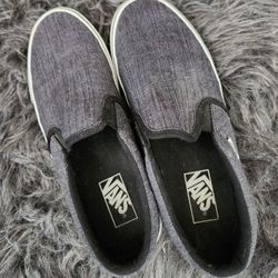 Gray Vans Men's Size 8 Very Good Condition