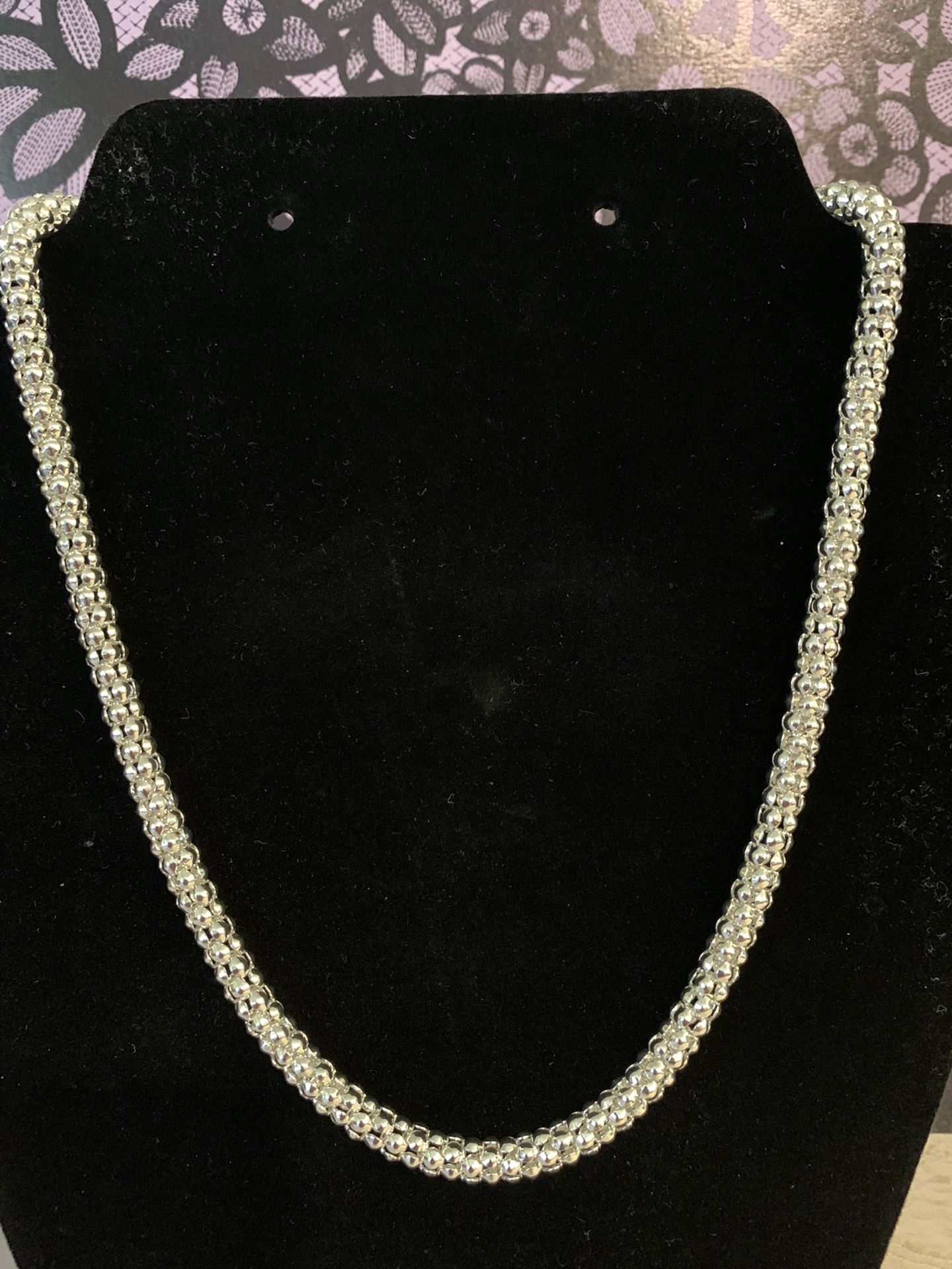 Cute Popcorn Necklace