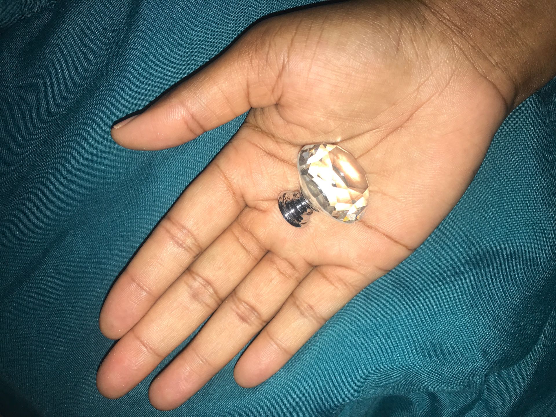 22 crystal dresser knobs brand new in box for sale price firm