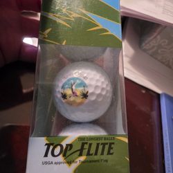 Top Flite XL Novelty HAWAII golf Balls