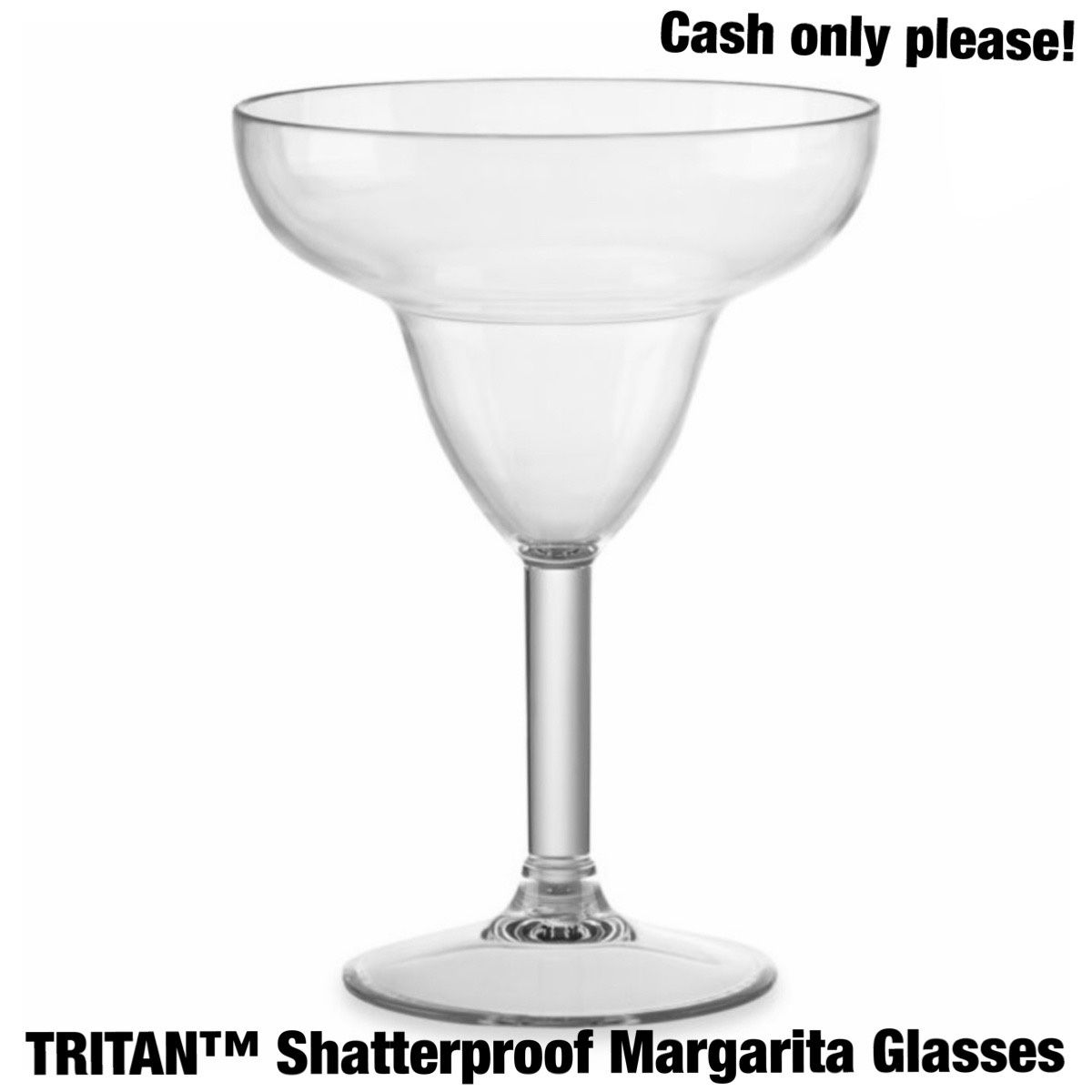 BED BATH & BEYOND - Tritan™M Shatterproof Margarita Glasses - Set of 6