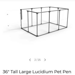 ✨ 36” Tall Lucidium Large Pet Pen – Great Condition + New Door! 