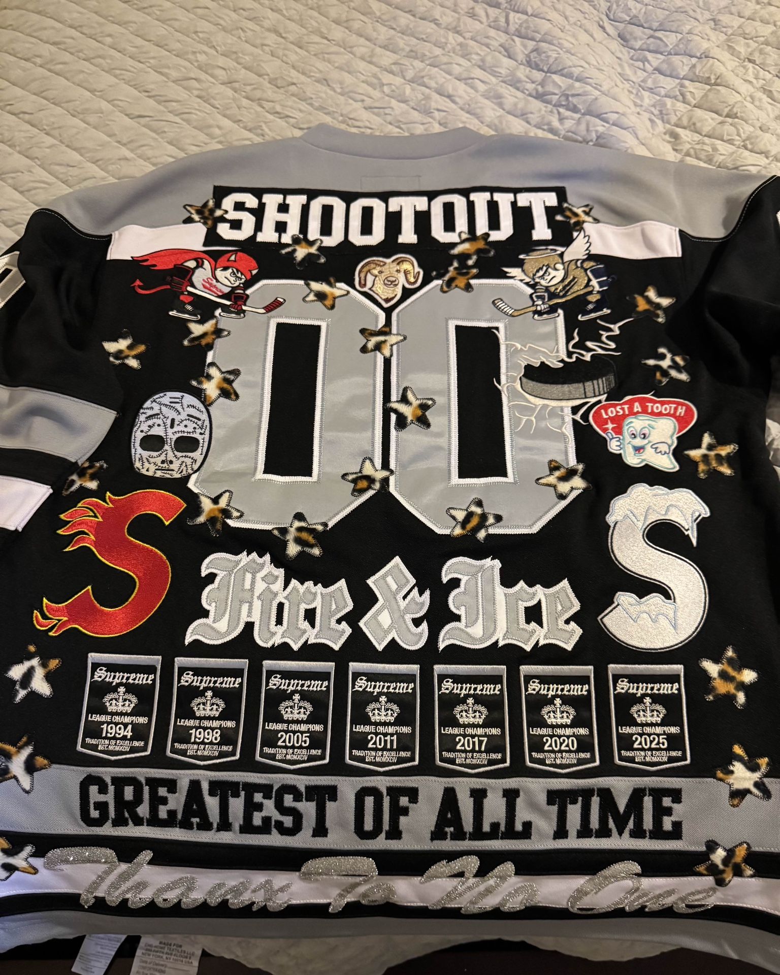 Supreme Fire & Ice Hockey Jersey