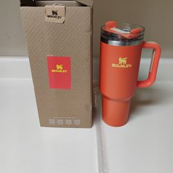 Brand New Orange Stanley Cup 