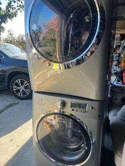 Washer and dryer