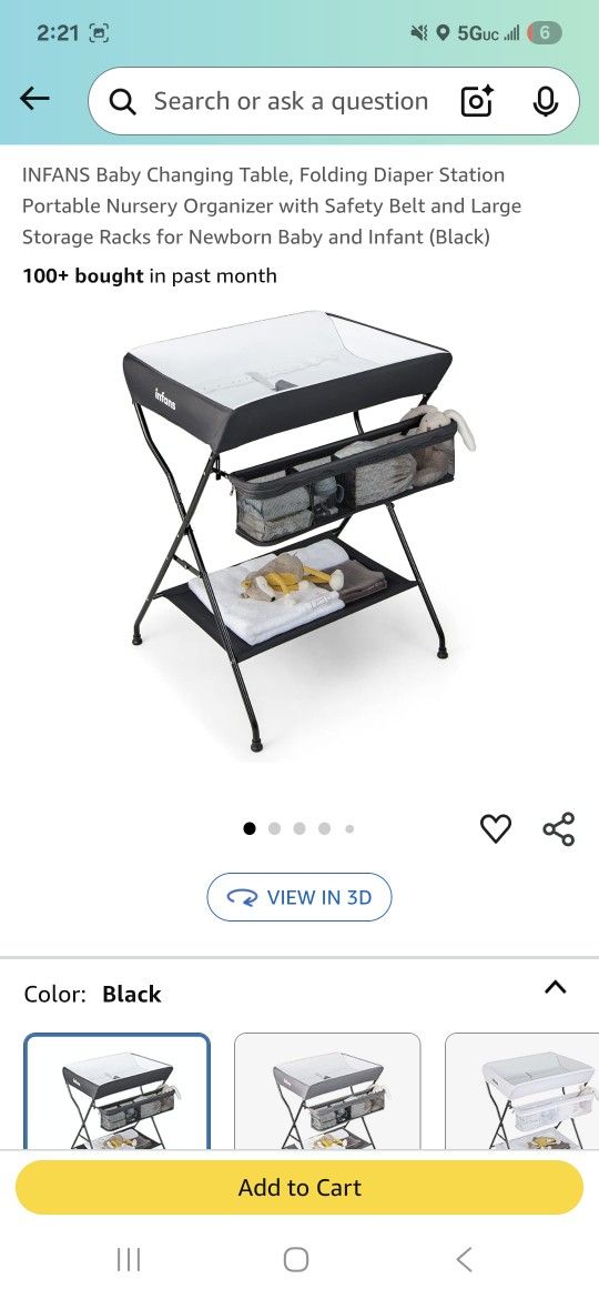 Infans Baby Changing Table