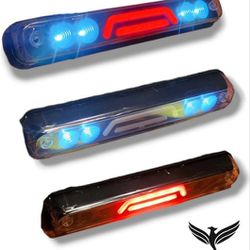 Fit 88 to 98 Silverado Siera C/K 1500 to 3500 Full LED 3rd Brake Cabrin Cargo Light Clear