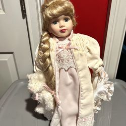 Victorian Collection Porcelain Doll 