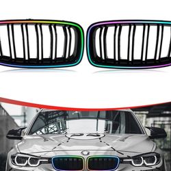 RGB Light LED Front Grille Grill Lights For BMW F30 F31 3-Series Sedan 2013-2018