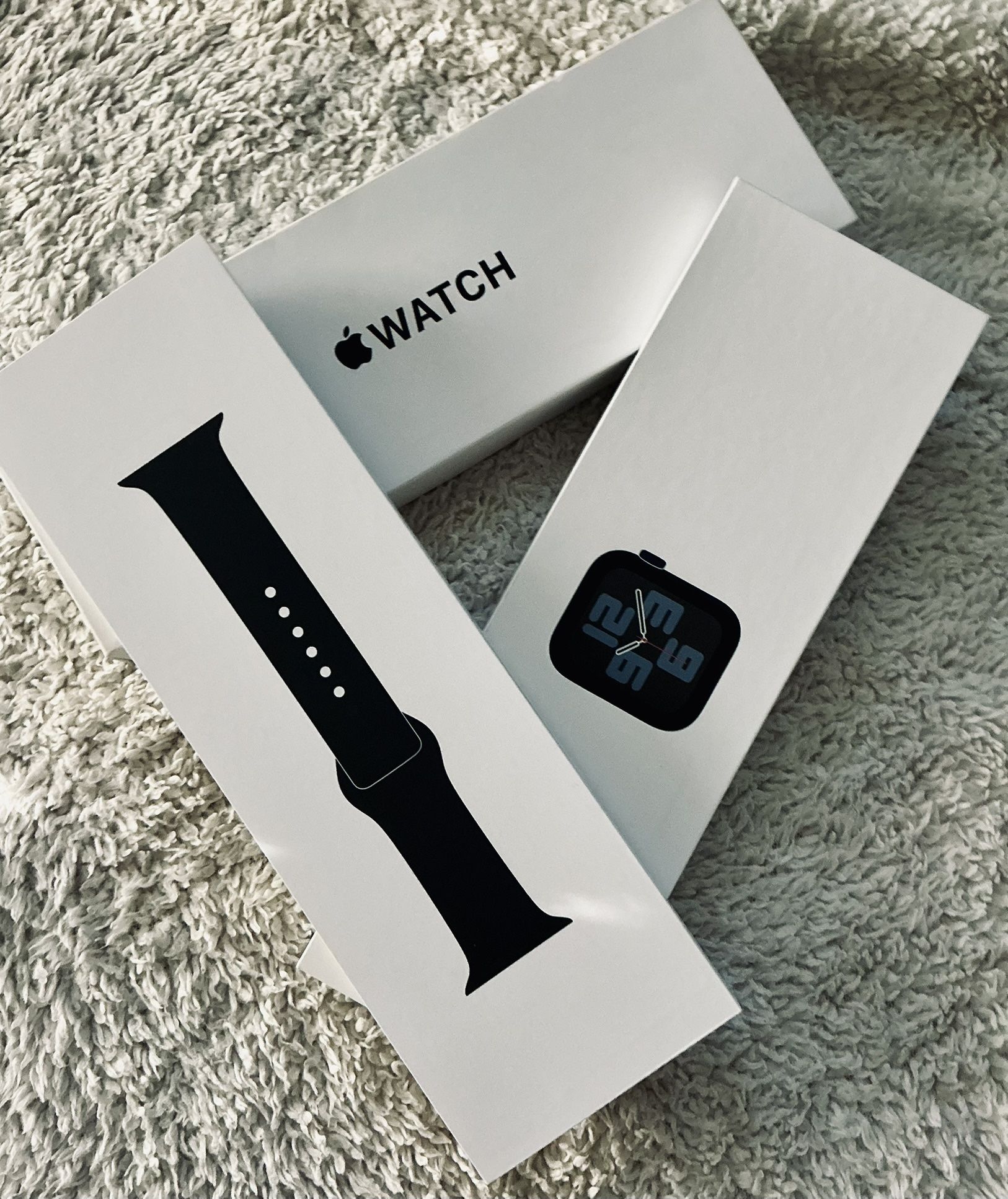 Apple Watch SE 2nd Gen! New! Unopened 44mm Midnight With Sport Band! GPS!