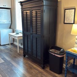 Large Shutter Armoire 