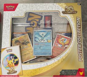 Pokémon TCG 30th Celebration Poster Collection Box