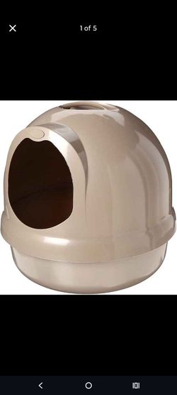 Petmate Booda Dome Cat Litter Box, Titanium, One Size
for Indoor Cats, Made in USA