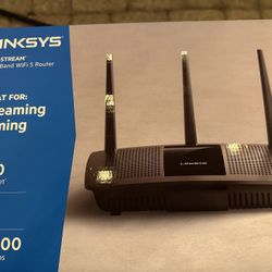 Linksys AC1900 Max-Stream Dual Band WiFi 5 Router