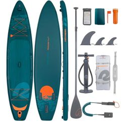 Retrospec Weekender Tour 11'6 Inflatable Stand Up Touring Paddle Board Includes Paddle and Pump