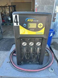 Forklift battery charger