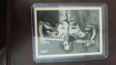 Score Football Trading Card in Hard Case