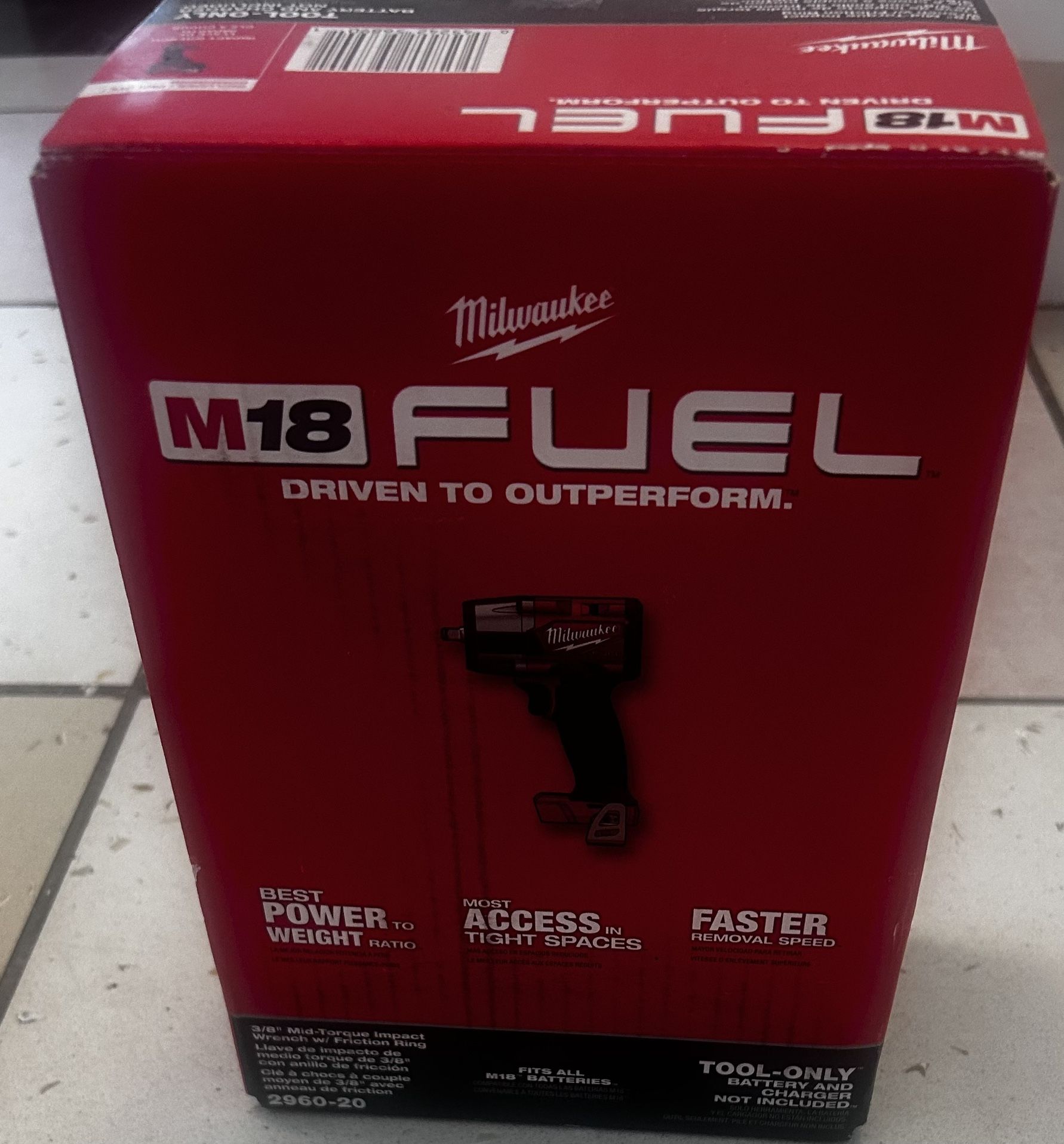 Milwaukee Fuel 3/8in. Mid Torque Impact Wrench