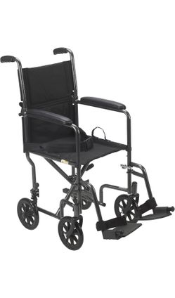  Wheel Chair Light  Folding with Swing Away Footrest
