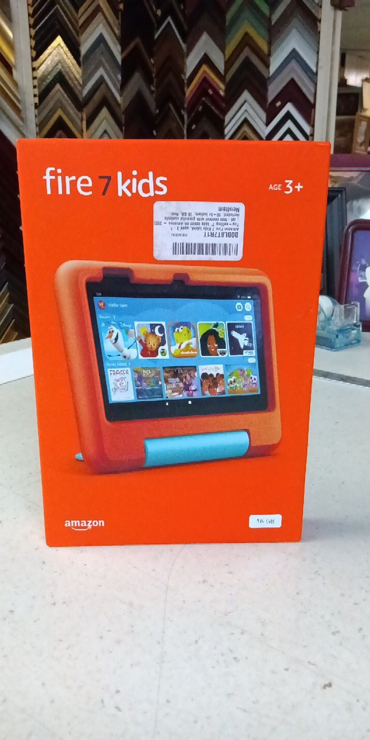 $50 Amazon Fire 7 Kids tablet, ages 3 - 7