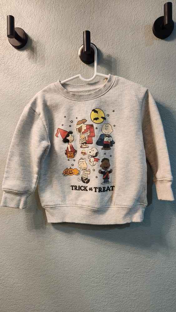 Halloween Snoopy Sweater 3t
