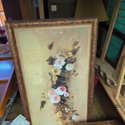 Beautiful Flower Painting Huge