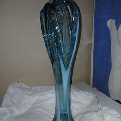 Hand Blown Glass Vase