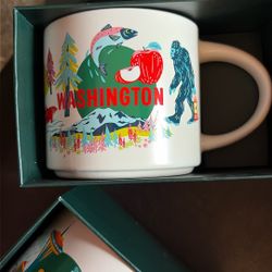 Starbucks Discovery Series Mugs (Seattle And Wa)