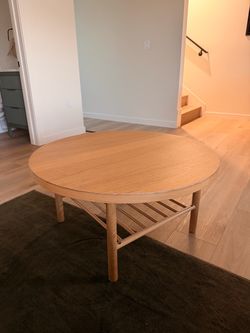 Ikea Listerby Coffee Table Light Wood
