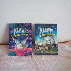 Klawde Evil Alien Warlord Cat Vol 1 And 2 paper cover books 