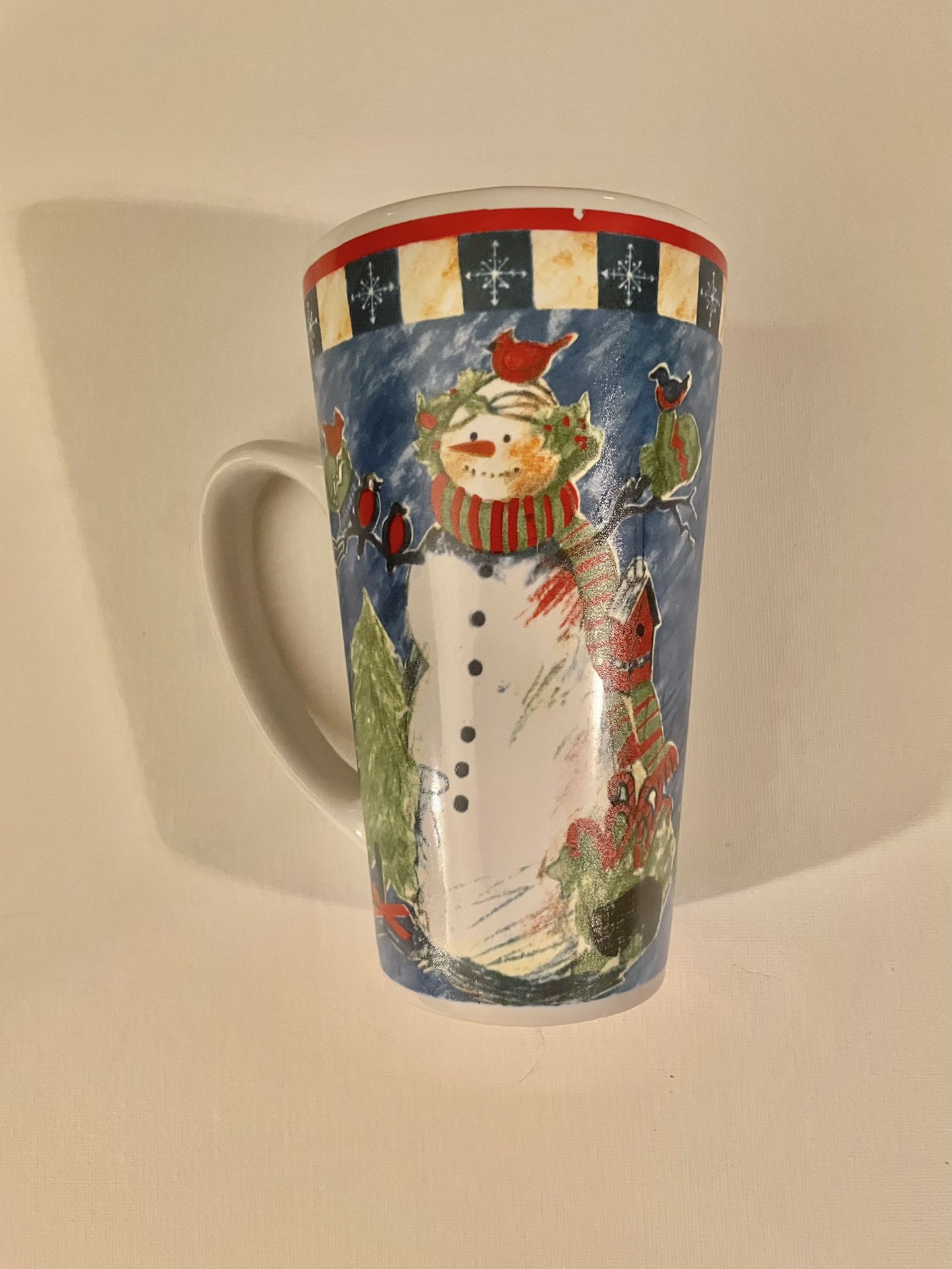 Vintage Oneida - Large Christmas Coffee Cup