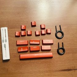 profile red keycaps bundle