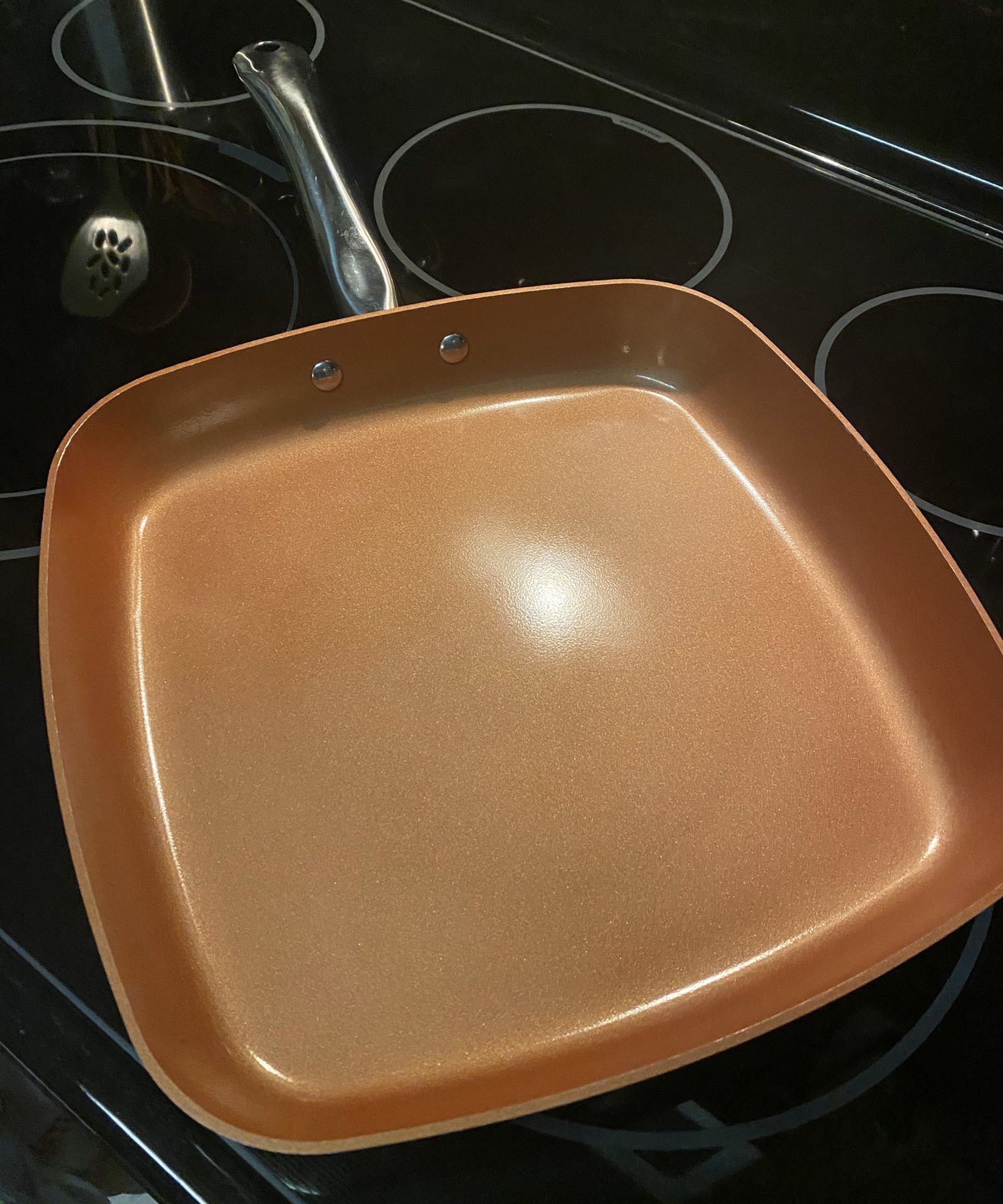 Copper Chef 11 inch Square Fry Pan - New