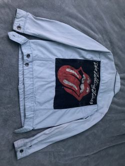 ‘The Rolling Stones’ Jean Jacket Size S